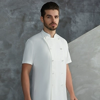 Белый, эластичный, шелковый, короткий рукав