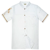 Шеф -повар Работа для одежды с коротким рукавом лето тонкий дышащий мужской китайский отель в стиле западный ресторан обратно кухонный щит шелковый шеф -повар