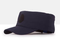 Summer new navy blue quick-drying hat black security training hat emergency rescue flat top hat outdoor sun hat