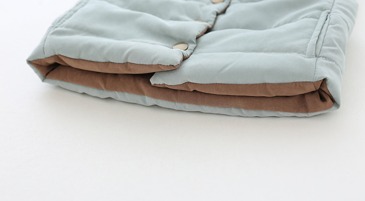 Bé gái mùa thu 1-3 tuổi bé gái mùa đông cotton vest ấm áp 2 bé baby chần vest phiên bản Hàn Quốc áo vest shop ao khoac tre em dep