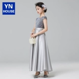 Вечернее платье, элитный наряд для музыкальных выступлений, детский костюм, наряд маленькой принцессы, подходит для подростков