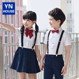 Детское платье девочки цветочницы, костюм мальчика цветочника, детские штаны, классический костюм