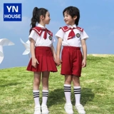 Летняя одежда для детского сада, форма для школьников, летний комплект, в британском стиле