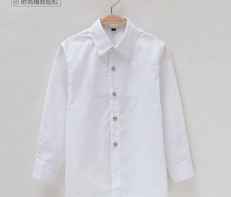 Chemise garcon à manche longue - Ref 2075046 Image 14