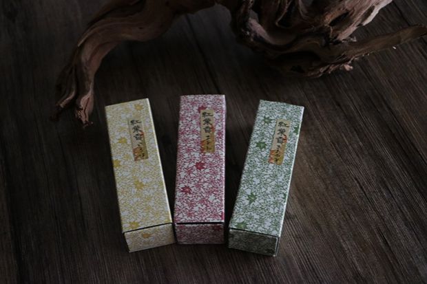 Hội trường thơm Kyoto [Hương thơm lá đỏ] Dòng nước hoa / Liễu xanh / Rễ đỏ / Lá màu / 9cm - Sản phẩm hương liệu các loại trầm hương
