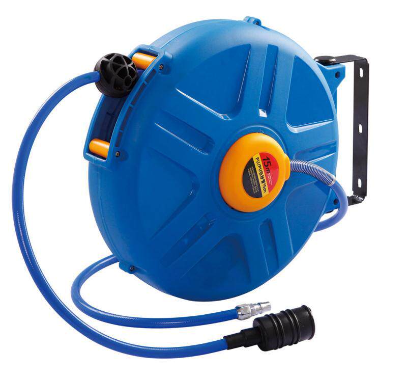 Automatic telescopic tube reel PU wrapped yarn 15 meters pneumatic tool steam auto repair gas drum water drum electric drum energy-saving lamp drum