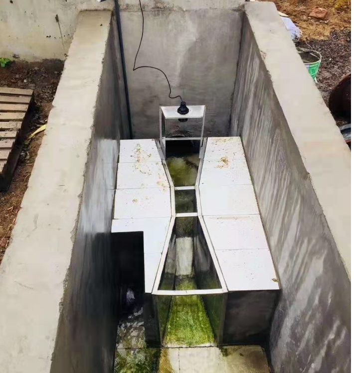 Stainless steel FRP Bachel Grout Pastel Grout Triangle Werrier Nine Wave Ultrasonic Mind Channel Flow Meter WL-1a2