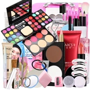 Trang điểm sinh viên trang điểm mỹ phẩm dành cho người mới bắt đầu Bộ hoàn chỉnh Novice Girl Light Makeup Sản phẩm làm đẹp tự nhiên