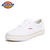 Dickies春季情侣鞋男鞋 帆布潮鞋小白鞋健步鞋单鞋纯色
