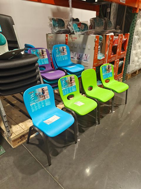 Ningbo COSTCO Kaishi Ke Lai Fu Tai Lifetime children's stacking chair learning chair toy dining chair plastic