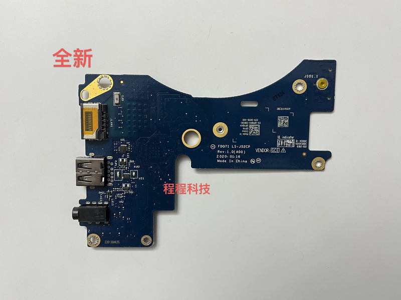 New Dell Alienware M17 R4 USB Audio Small Board Network Card Ls-J52Cp 0R18Kh