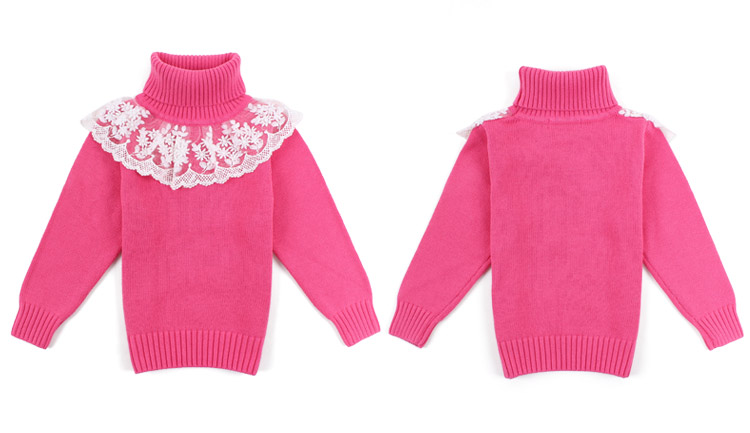 Pull fille à manche longue en coton - Ref 2104466 Image 44