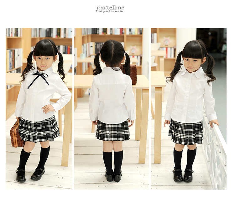 Chemise fille à manche longue - Ref 2085040 Image 28