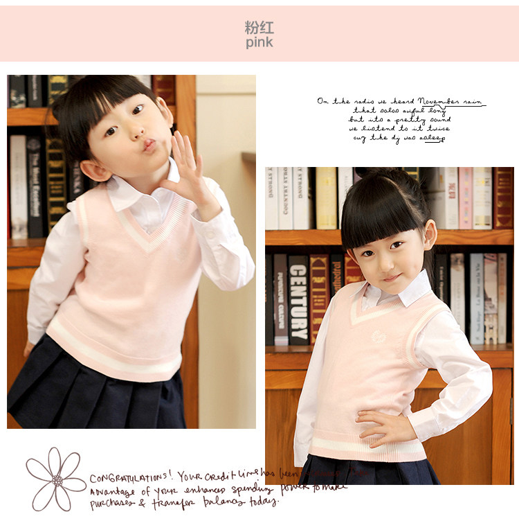 Pull fille à sans manches - Ref 2105330 Image 30