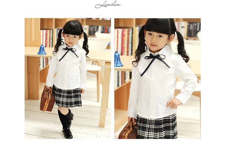 Chemise fille à manche longue - Ref 2085040 Image 24