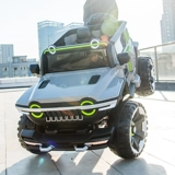 Электрический электромобиль на четырех колесах, детский транспорт, полноприводный велосипед тандем, внедорожник, радиоуправляемая машина с сидением, игрушечная машина