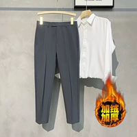 Deep Grey K91 плюс бархатный девятнадцать брюк