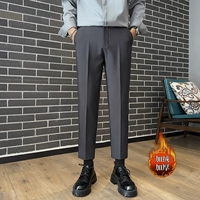 Deep Grey K11 плюс бархатный девятнадцать брюк