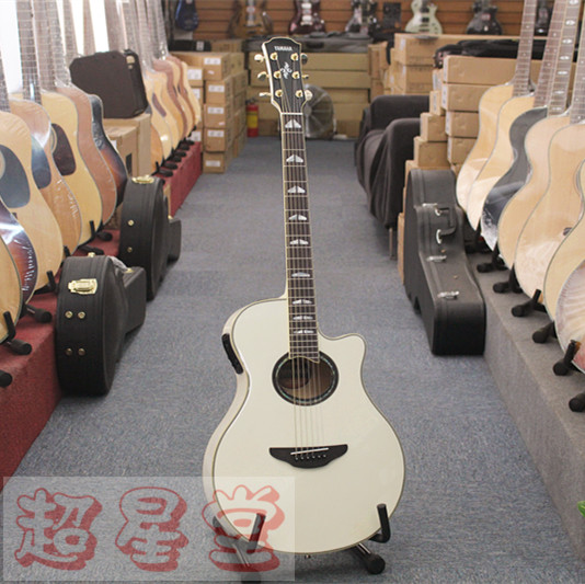 YAMAHA Yamaha APX600 700 1000 veneer ultra-thin cutaway electric box guitar (Super Star Hall)