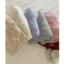 missqiuqiu autumn home homemade (gentle 6 colors) spring and summer lazy girl Joker long sleeve cardigan sweater