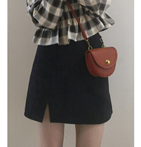 Spot] Miss qiuqiu home made classic good wear design sense cut mouth A- line dress skirt children