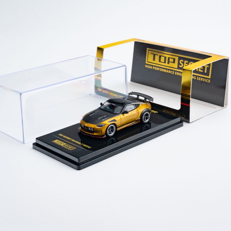 Inno 1:64 Nissan 400Z Top Secret Fairlady Z Rz34 Alloy Car Model