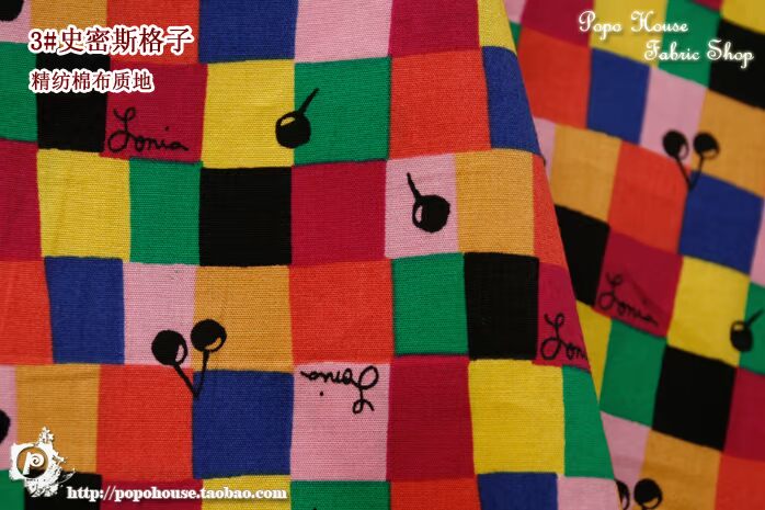 Vải nhỏ búp bê nước nhỏ vải đặc biệt! Vải cotton Nhật Bản trẻ em mặc áo sơ mi vải tự làm vải cotton
