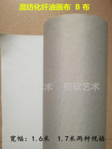 Wide 1 6 M 1 7 m blended chemical fiber canvas B cloth two size specifications