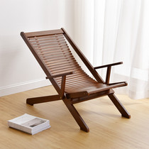 Dashan love bamboo lounge chair folding lunch break lunch chair balcony home leisure lazy simple beach chair cool in summer