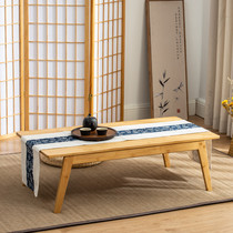 Dashan love bamboo simple bed folding table dormitory bed writing table tatami table notebook table floating window table short table
