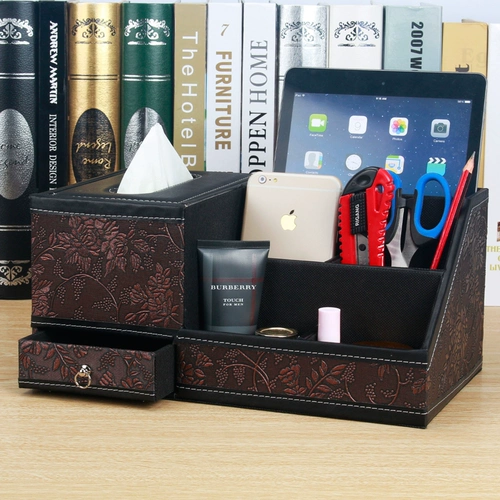 Настольный креативный пульт для гостиной, универсальная коробка для хранения, бумажные салфетки, полотенце, европейский стиль