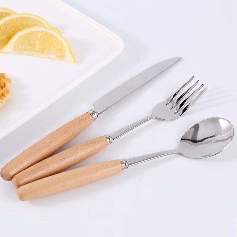 Hàn Quốc Sáng tạo Thép không gỉ Tay cầm dài Muỗng Văn phòng Môi trường Cà phê Thìa muỗng Kem Muỗng Đơn - Cà phê dụng cụ pha cafe