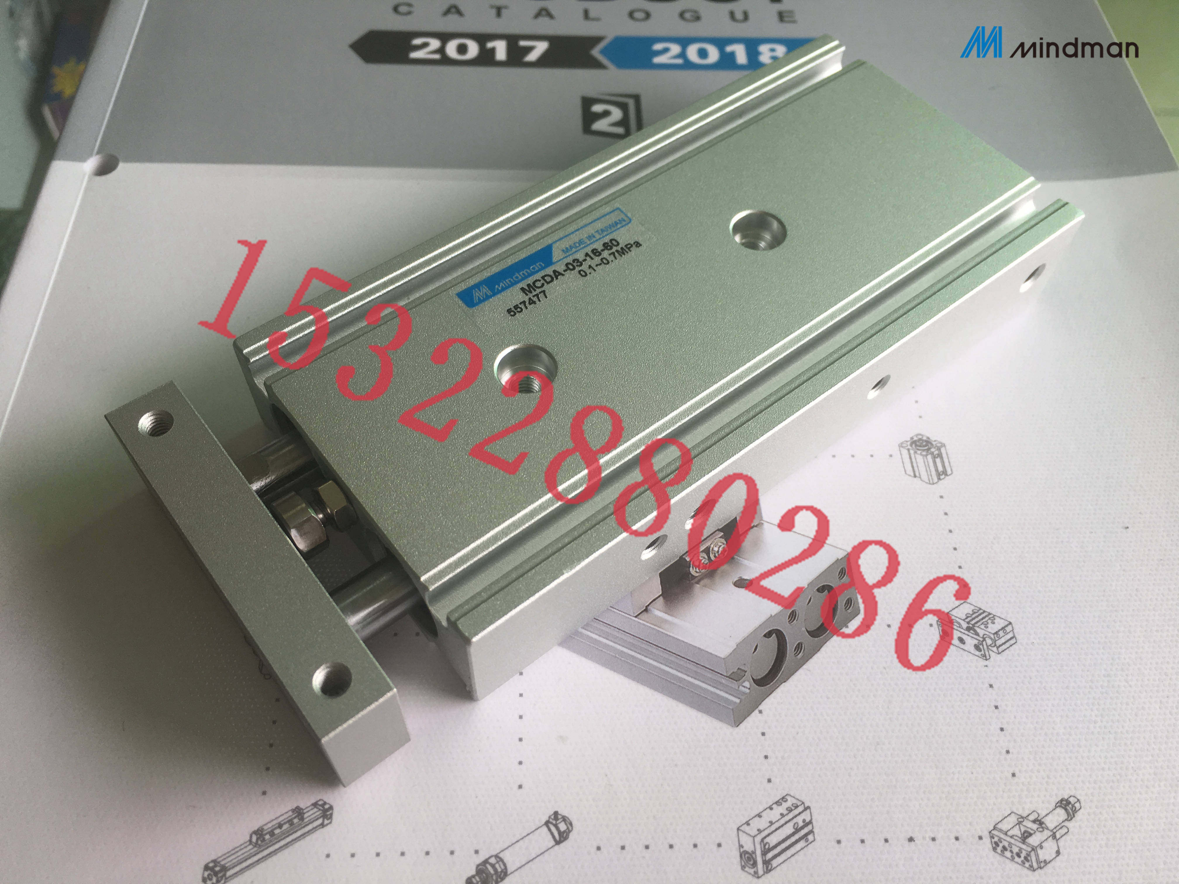 双轴倍力缸 MCDA-03-16-60  MCDA-03-16-40台湾金器现货特价
