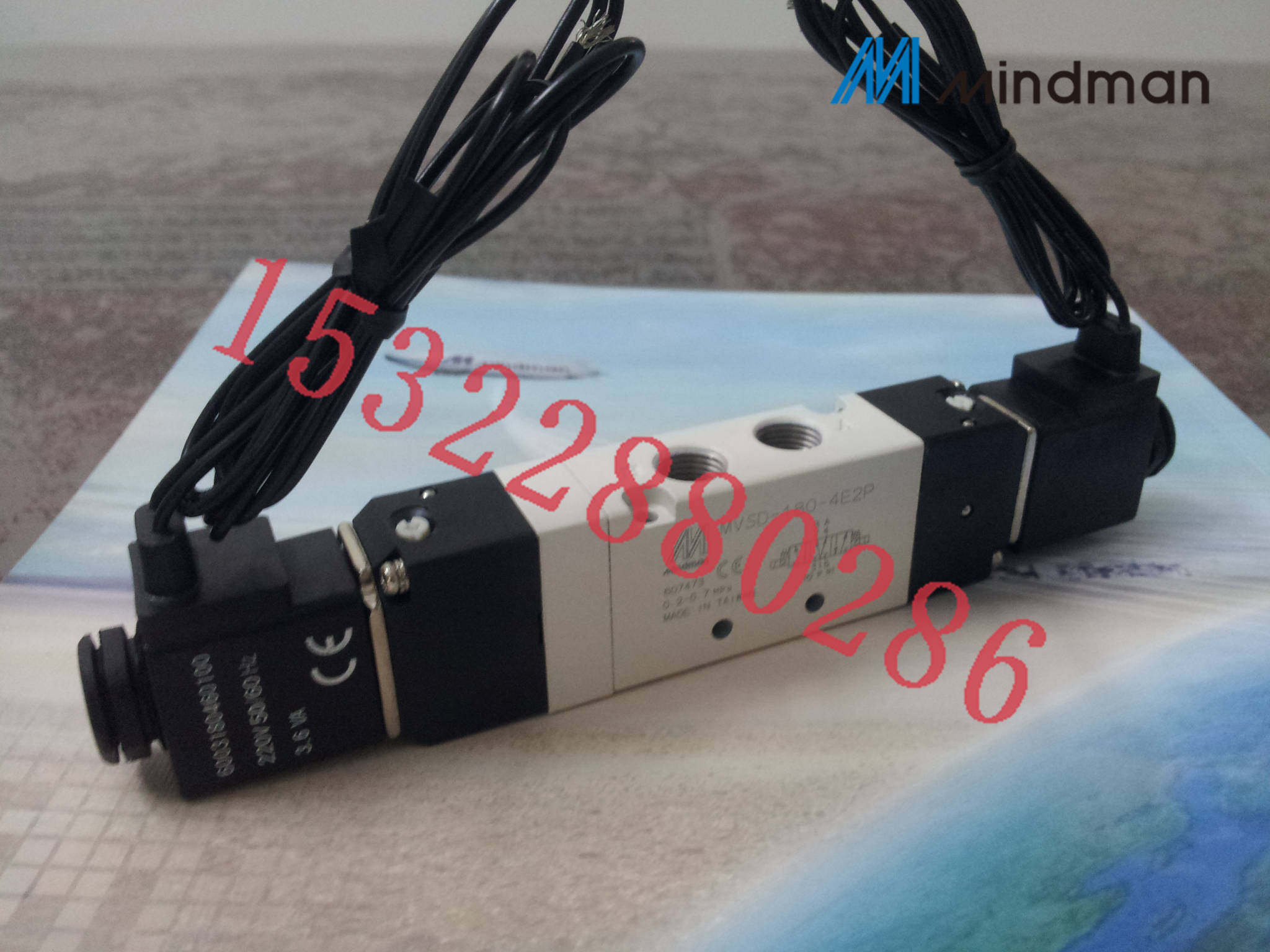 电磁阀MVSD-180-4E2P-AC220V-W台湾金器Mindman全新原装现货供应