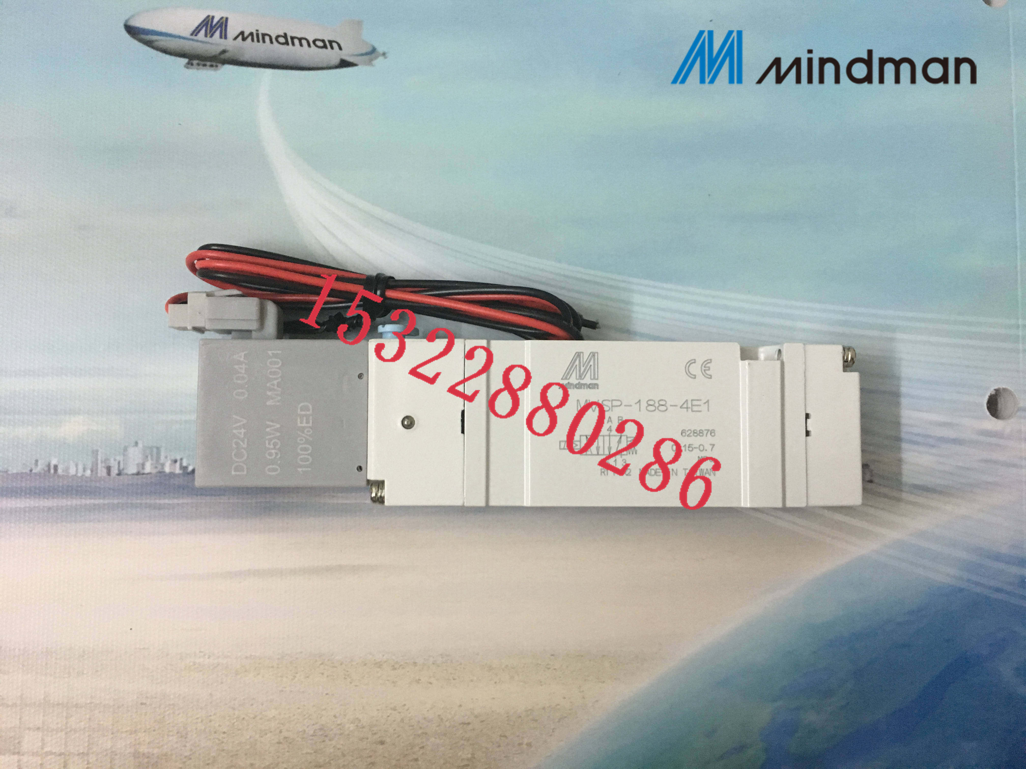 电磁阀MVSP-188-4E1-DC24-H台湾金器Mindman全新原装正品特价销售