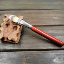 High-quality facial mask brush does not lose hair will not take off hands to apply a more uniform mask brush