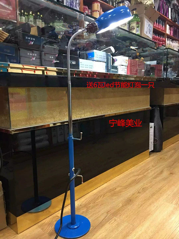 Yangzhou pedicure pedicure sauna technician special hand-made lamp thorn foot lamp foot bath work floor table lamp