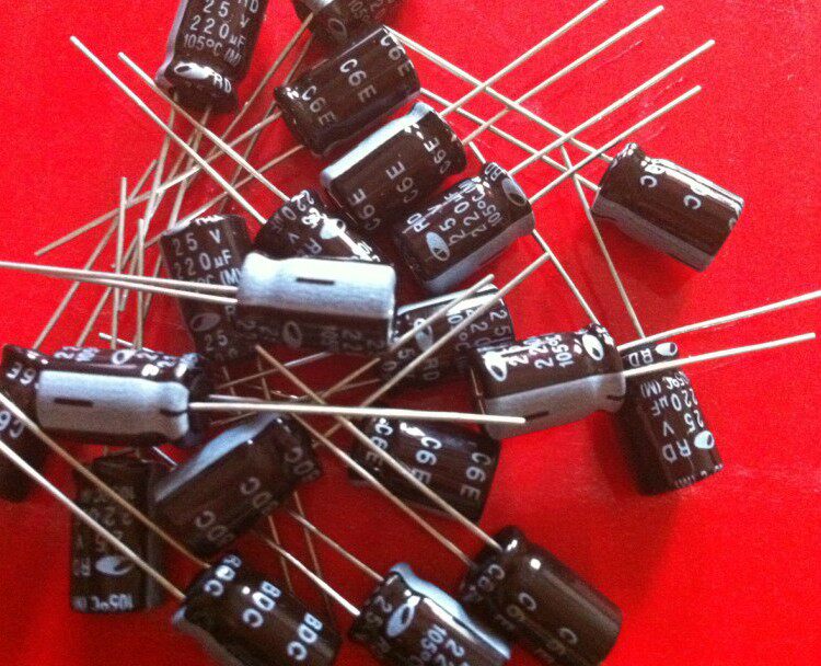 25V220UF electrolytic capacitor liquid crystal accessories power supply board common accessories liquid crystal capacitor amount big price You-Taobao