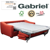 Danish design fabric small apartment living room sofa bed new double multi-function folding sitting dual-purpose sofa