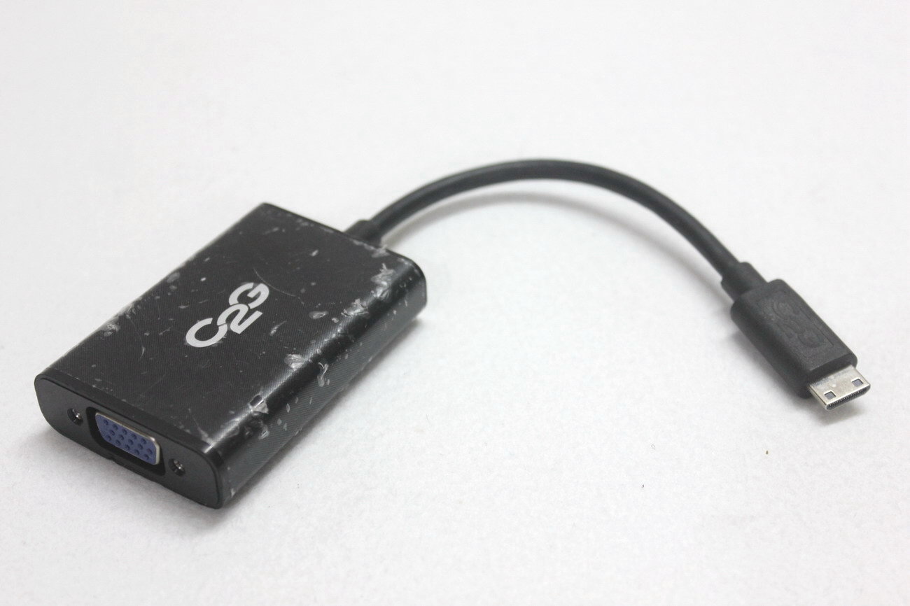 Cablestogo C2G Mini HDMI to VGA female head connection