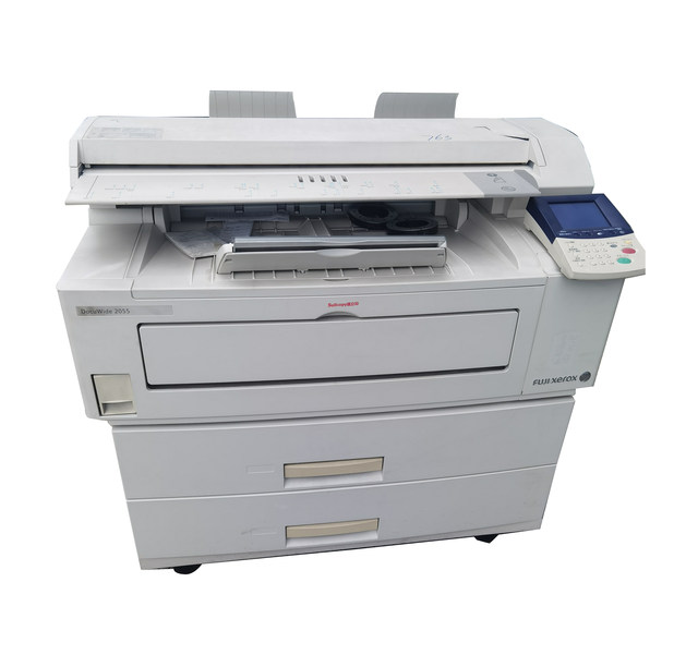 ເຄື່ອງສຳເນົາວິສະວະກຳ Xerox 2055 A1 Laser Blueprint Printer A2 White Printer Home Small Blueprint Machine