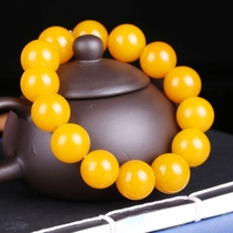 Natural Jade A- grade Yellow Dragon jade bracelet beaded yellow jade round beads hand string round beads for men and women transfer beads