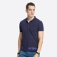 Lạc đà / Lạc đà ngắn tay nam mùa hè Ve áo POLO Áo thêu Kinh doanh Casual Áo thun ngắn tay nam - Áo phông ngắn áo thun nam có cổ