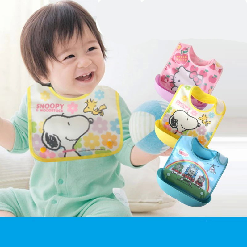 Three-dimensional baby waterproof dining surrounding pocket for summer Children's dining pocket Baby surrounding pocket can be detached for large number of meals