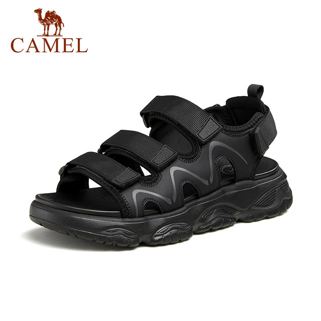 Camel 2024 spring and summer cushioning soft elastic breathable anti-slip fast put on and take off functional style ເກີບກິລາຄົນອັບເດດ: ສໍາລັບຜູ້ຊາຍ