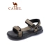 Giày nam đế xuồng 2019 mùa hè mới thoải mái thoải mái và tiện lợi đi dép đi biển nhẹ - Sandal Sandal