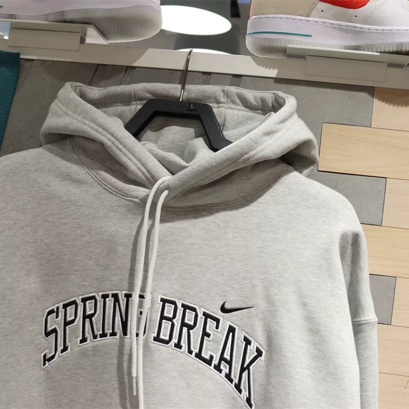 Nike, флисовый скейтборд для отдыха, худи, свитшот