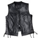 ເສື້ອກັນຫນາວຫນັງແທ້ຂອງລົດຖີບຮອບແອວຫນັງແອວ Harley ຜູ້ຊາຍ sleeveless ຫນັງ vest ຊັ້ນທໍາອິດ cowhide ສະໂມສອນລົດຈັກແບບ jacket ຫນັງ