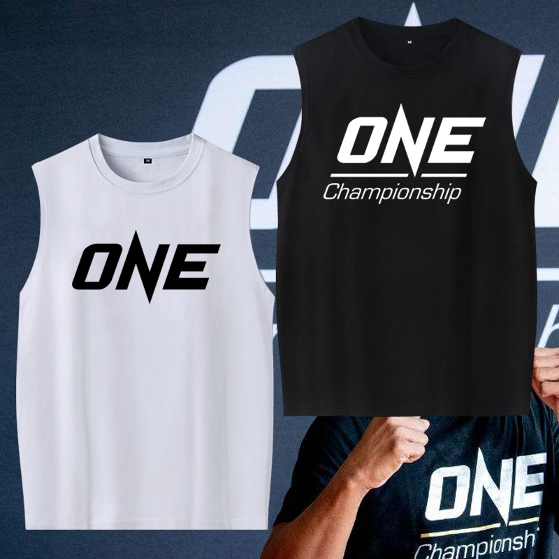 Mma Mixed Martial Arts One-Fist Fighting Sleeveless T-Shirt Tang Kai Style Vest Pure Cotton Sports Vest