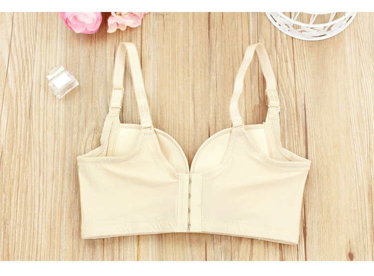 [] áo lót thể thao không có vòng thép áo ngực phần mỏng tập hợp điều chỉnh nhận sữa liền mạch đồ lót